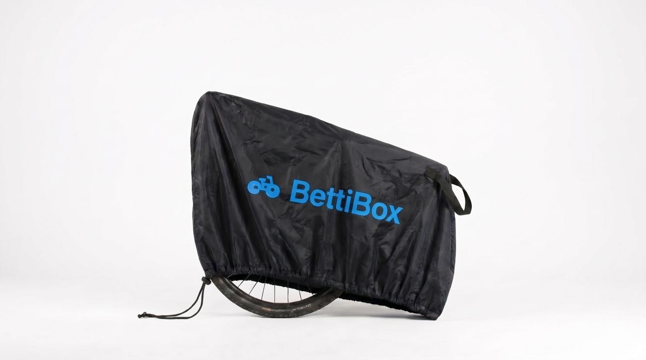 BettiBox als rollbares Transportpaket mit Hülle